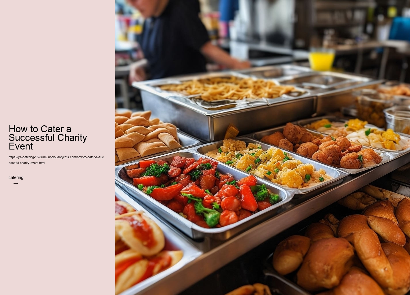 How to Cater a Successful Charity Event